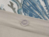 King/Cal King 6 Piece Cotton Sateen Duvet Cover Set B03597372