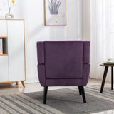 Modern Soft Velvet Material Ergonomics Accent Chair Living Room Chair Bedroom Chair Home Chair With W676P313949