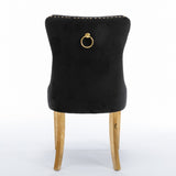 Furniture,Modern, High-end Tufted Solid Wood Contemporary Velvet Upholstered Dining Chair with 45655685
