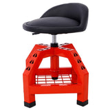 Pneumatic 360 Degree Swivel Mechanics Rolling Creeper Seat, Heavy Duty Rolling Mechanics 85069298