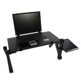 48 x 26cm Portable Home Use Assembled Folding Table Black 20797798
