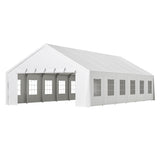 20x40FT Party Tent Heavy Duty, Large Wedding Event Shelters with 3 Carry Bags & Removable Sidewalls, 52771184