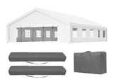 20x32 FT Party Tent with 3 Storage Bags & Removable Sidewalls, Outdoor Canopy Gazebo for Carport 08975333