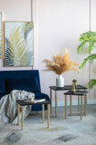 Set of 3 Side Tables, L25x15.5x21" M20x15x18.5" S14x14x16.5" W2078P175317