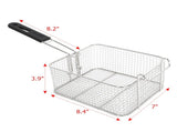 Dual Tank Electric Deep Fryer, 22.8QT/21.6L Large Capacity 110V 3400W with Adjustable Temperature 65681853