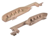 2PCS Beige Door Armrest Handle Front Left & Right Fit for Chevy Avalanche Suburban Tahoe Cadillac 30478620