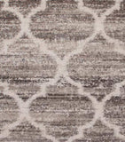 Granada Trellis Ivory/Tan/Brown Area Rug B055P299724