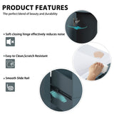 36'' Bathroom Vanity with Ceramic Sink Combo, Solid Wood Frame Bathroom Storage Cabinet, N710P291684C