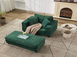 Chaise Lounge Chair with Removable Ottoman Accent Sofa Bed Upholstered Sleeper Couch Bed with W1170P353045