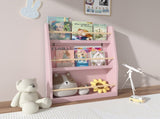 3 Tier Kids Book Shelf,Kids Book Rack, Helps Keep Bedrooms, Playrooms, and Classrooms Organized,Pink 24800855