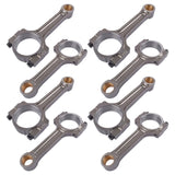 Set of 8 Floating Pin Connecting Rod w/ Bushing Fits for GM 5.3L 6.0L LS2 LS3 Gen IV 88273038