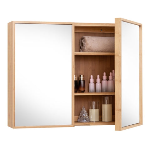 ZUN Bathroom Wall Cabinet with Mirror ﻿ 14595284