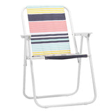 Folding Beach, Lightweight Beach with High Back, Portable Foldable Camping Lawn 40450894