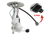 5-Pin Fuel Pump Sending Unit Assembly Fits for Nissan D21 Pickup 2.4L 3.0L1986-1992 17050-01G04 70245321