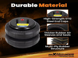 2x Universal 2500lbs Air Spring Bags For Ford F-150/F-250/F-350 W21-760-6781 12515876