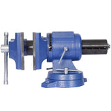 5" Multi-jaw Rotating Bench Vise ,Multipurpose Vise Bench,360-Degree Rotation Clamp on Vise with W46538539
