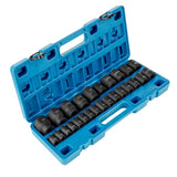 Impact Socket Set 1/2 Inches 26 Piece Impact Sockets, Shallow Socket, 6-Point Sockets, Rugged W3280P326653