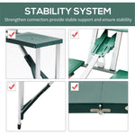 ZUN Portable Camping Table and Chairs / Dining Table （Prohibited by WalMart） 05268967