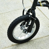 12-inch children's scooter with adjustable height. - Black 09725777