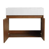 30 Inch Bathroom Cabinet With Sink,Soft Close Doors,Float Mounting Design, For Small Bathroom W999P228750