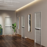 CRAZY ELF 36 "x 80" Integrated Door Slab, No Assembly Required, Covered With 2mm Thick W936126321