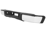 Pickup Rear Bumper Chevrolet Silverado 1500 2007-2013-Silver/Steel/No Hole 45249194