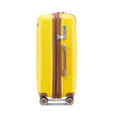 Luggage Sets 4 Piece, Expandable Lightweight Suitcase with 4 Double 360 Degrees Mute 16337319