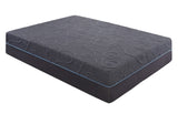 14-inch Queen Size Bed Mattress Gel-Infused Memory Foam Hybrid Mattress, Dark Gray, Mattress in a B011P213338