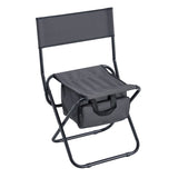 ZUN 4-piece Folding Outdoor Chair with Storage Bag, Portable Chair for indoor, Outdoor Camping, Picnics W2181P177187