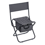 ZUN 2-piece Folding Outdoor Chair with Storage Bag, Portable Chair for indoor, Outdoor Camping, Picnics 02686064