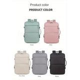 Women's Large Capacity Backpack with USB Charger and Shoe Pocket, Flight-Approved for Easy Travel. 88634243