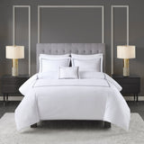 Full/Queen 100% Cotton Sateen Embroidered Comforter Set B035129281