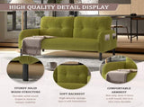 UNITED WE WIN corduroy fabric, comfortable monochrome double sofa, suitable for living rooms and W1568P307270