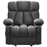 ZUN Recliner Chair ,with vibration massage and heating ergonomic living room adult lounge chair, with W1521P264878