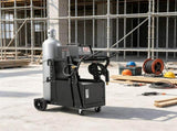 2-Tier Heavy Duty Welding Cart, 265 lbs Capacity, Lockable Cabinet, 360&deg Swivel Wheels & Tank 85830187