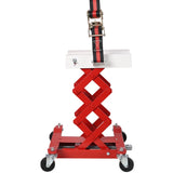 450 Lbs Capacity Low Lift Transmission Jack, With Nylon Safety Strap, Used For Transmissions & Gas 35822553