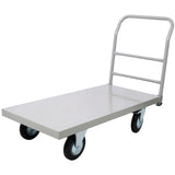 Platform Truck Industrial Flat Dolly Cart with Wheels - Heavy Duty 24 x 48 Cart - 2000lb Capacity 49420845