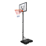 ZUN Basketball Hoop Outdoor Portable Basketball Goals, Adjustable Height 7ft - 10ft for Adults & 57794228