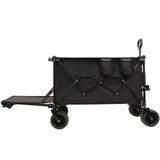Foldable Wagon with Extended Tailgate, Extra Long Extender Wagon Cart,Beach Wagon Cart Heavy Duty W2932P289382