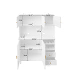 Accent Storage Cabinet, Suitable for Living Room, Bedroom, Dining Room, Study W688P183923