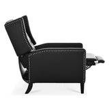 ZUN 27.16" Wide Manual Wing Chair Recliner W68090130