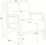 Wooden Lounge Chair B343P329366