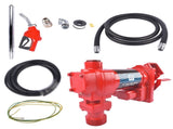12V 25G PM High Flow DC Fuel Pump Cast Iron Gas Heavy Duty Transfer Pump NEW Red 61164927