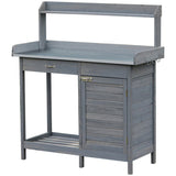 Garden Work BenchOpen Shelf Storage 06982426