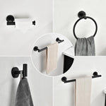 ZUN 6 件套不锈钢浴室毛巾架套装壁挂式 6 Piece Stainless Steel Bathroom Towel Rack Set Wall Mount 22987998