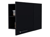 Black Hi Wall Cabinet with 1 Door B062P252191