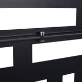 Outdoor & Indoor Privacy Metal Privacy 76" H48" W, Freestanding Decorative Privacy W465P193192