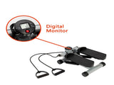 S025 Aerobic Fitness Step Air Stair Climber Stepper Exercise Machine New Equipment Silver--Replace 04526985