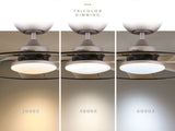Light Pro 22 in. LED Indoor Coffee Smart Ceiling Fan with Remote Control Unable ship on weekends, 28490540