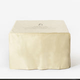 Outdoor Gas Fire Pit Square Dark Brown Wicker Fire Pit Table Propane Fire Table with Glass Rocks W85335462